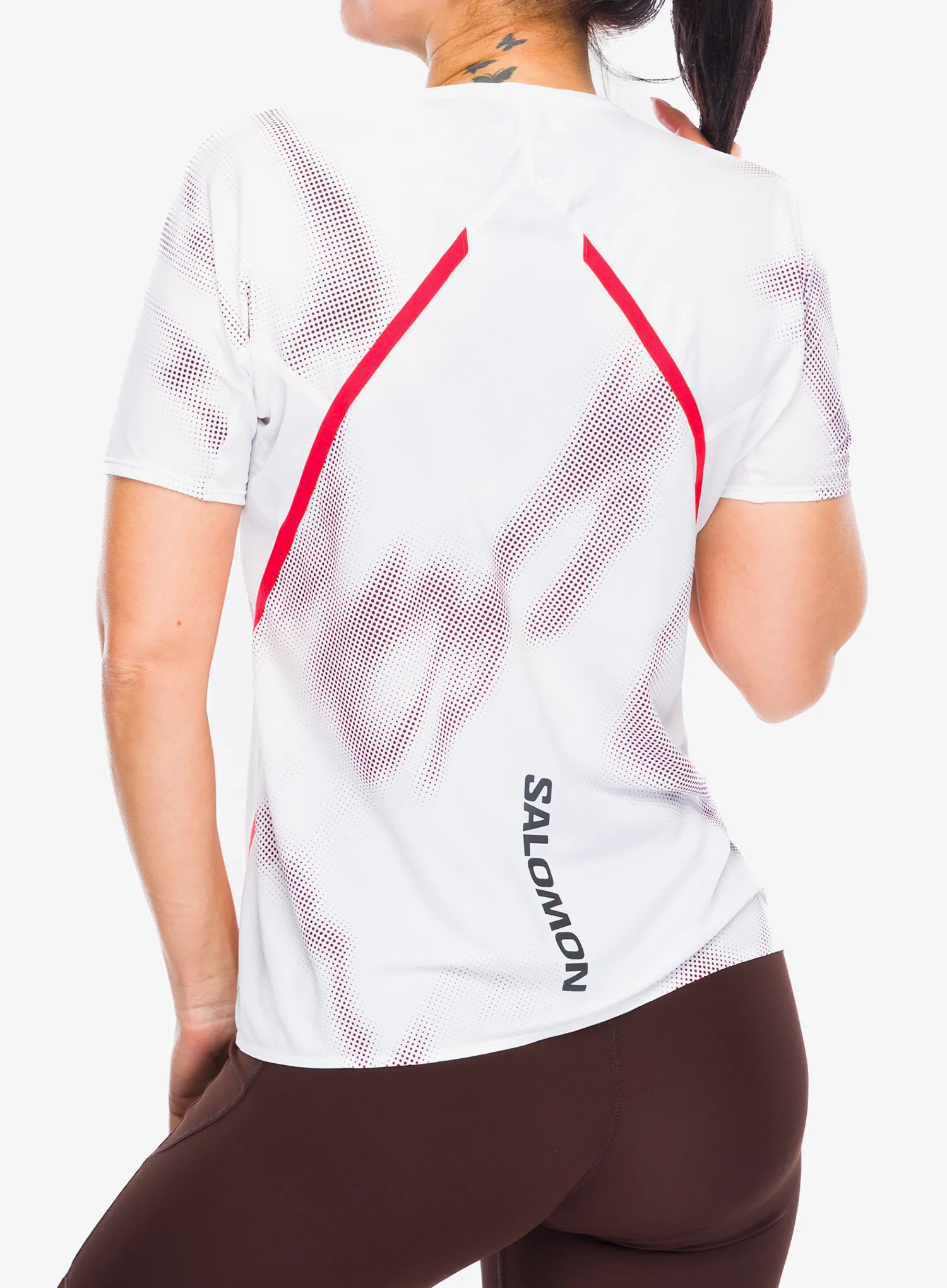 Bežecké tričko dámske Salomon S/Lab Speed Tee - white/andorra