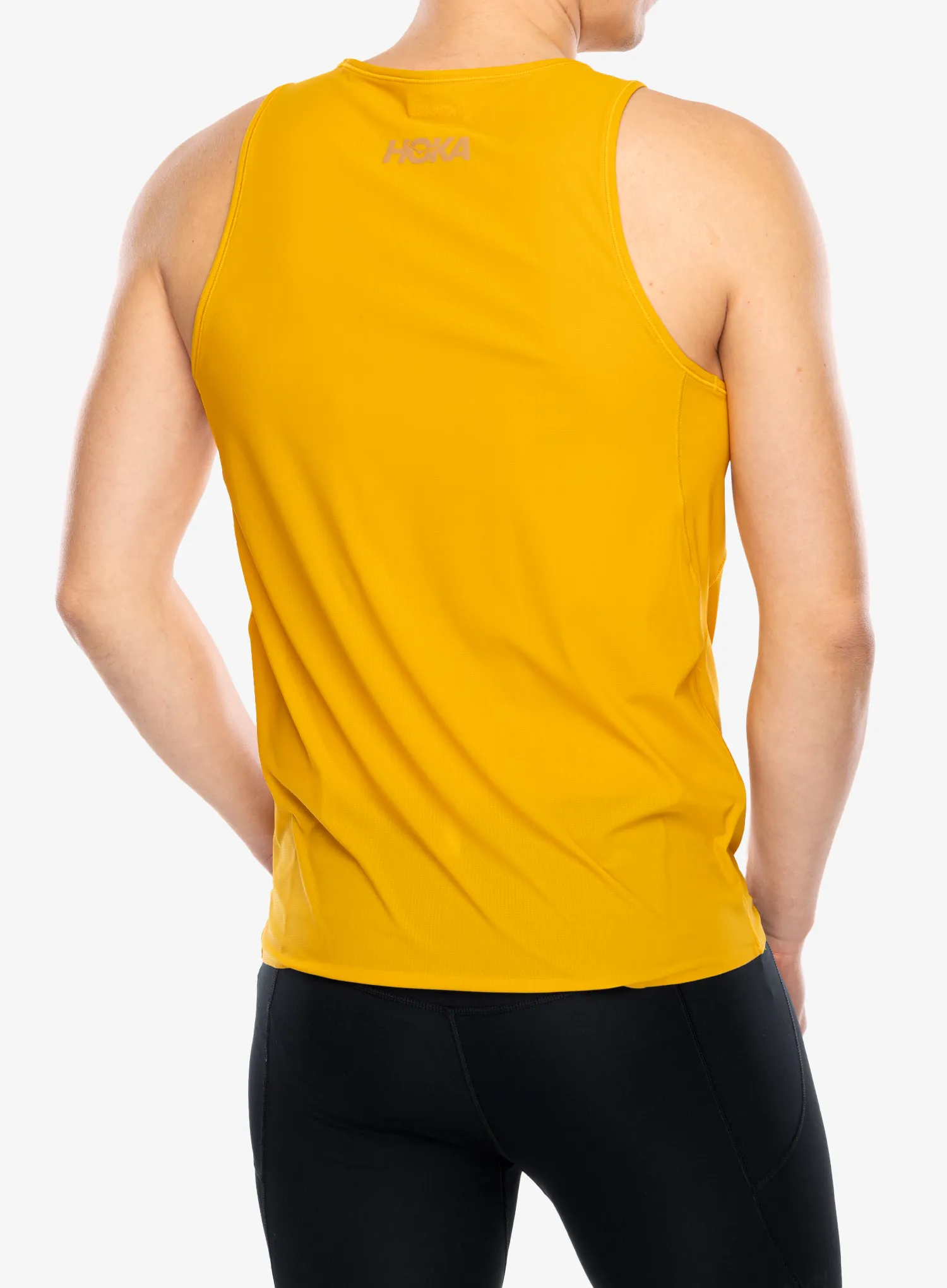 Bežecké tričko Hoka Airolite Run Tank - varisty yellow