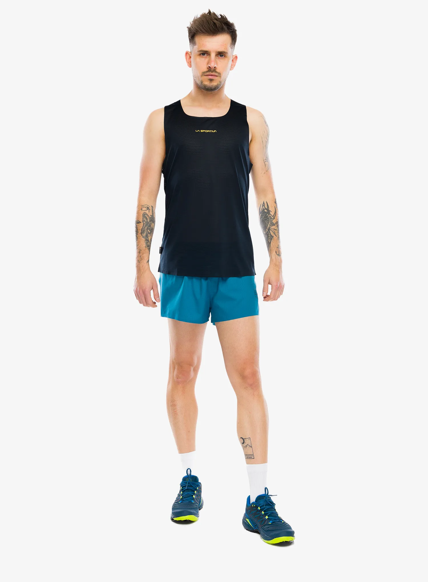 Bežecké tričko La Sportiva Pure Tank - black/yellow