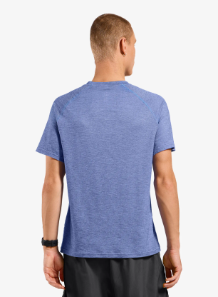 Bežecké tričko Odlo X-Alp PW 115 T-Shirt Crew Neck S/S - dazzling blue melange