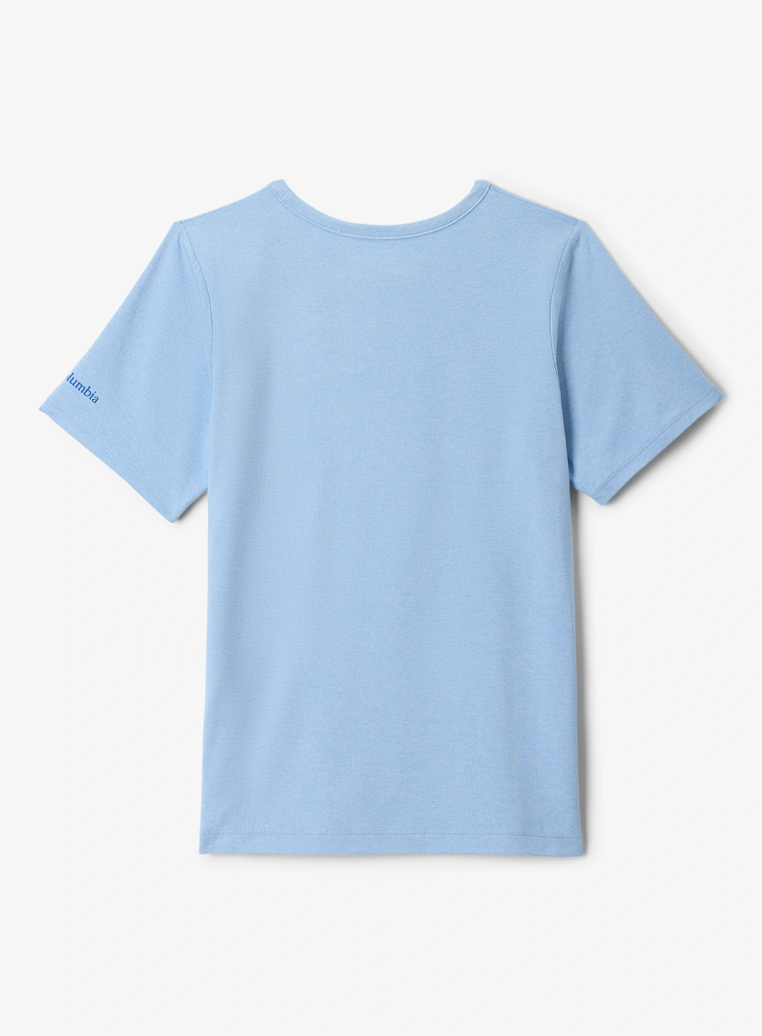 Chlapčenské tričko Columbia Tech Trail Short Sleeve Graphic Shirt - ripple blue hthr/explore
