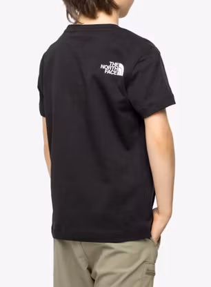 Chlapčenské tričko The North Face S/S Easy Tee - black/white