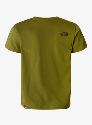 Chlapčenské tričko The North Face S/S Easy Tee - forest olive