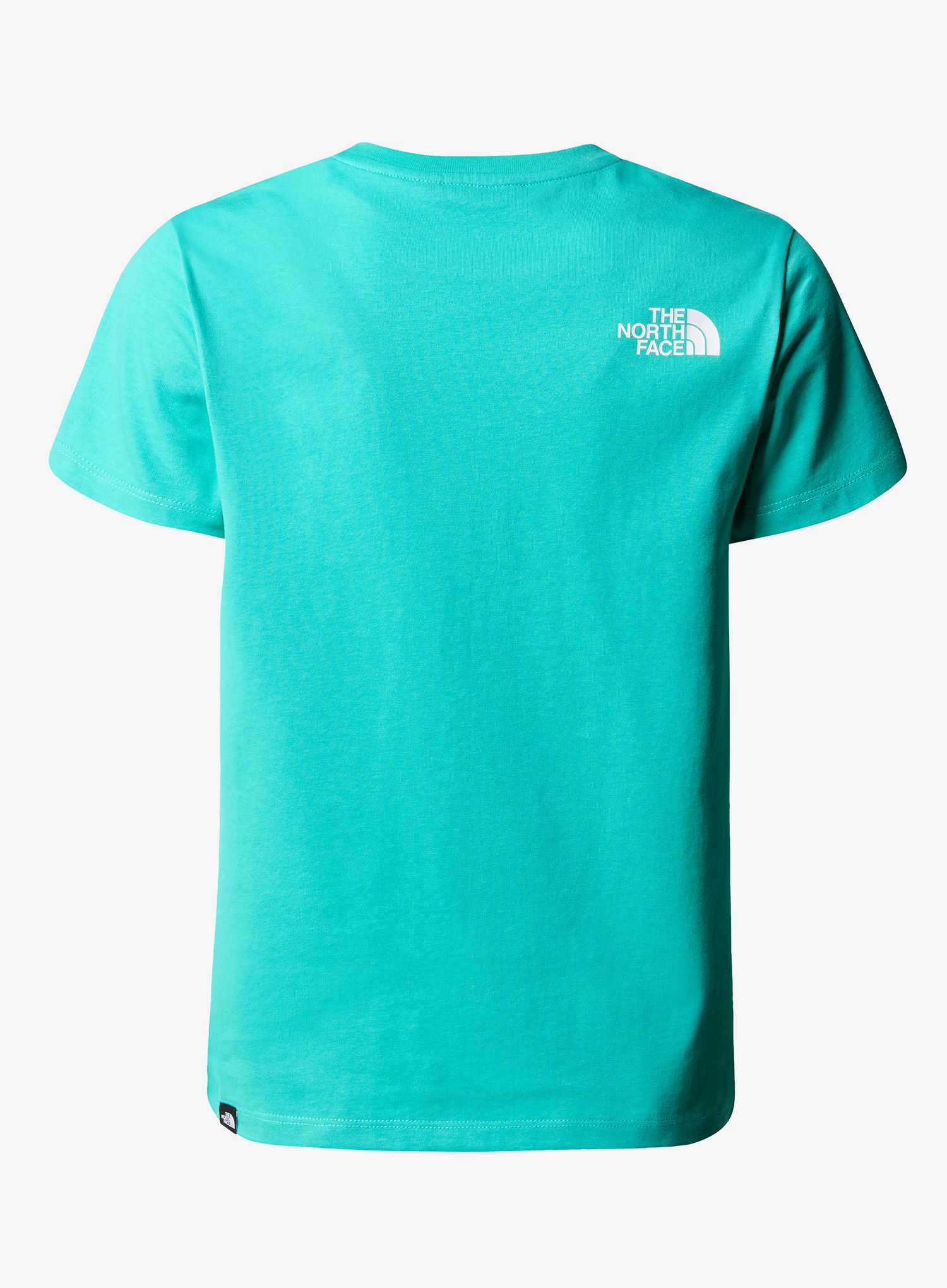 Chlapčenské tričko The North Face S/S Easy Tee - geyser aqua