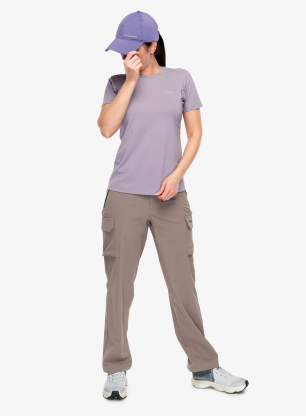 Dámske tričko Columbia Diamond Peak Pro Short Sleeve - shale purple