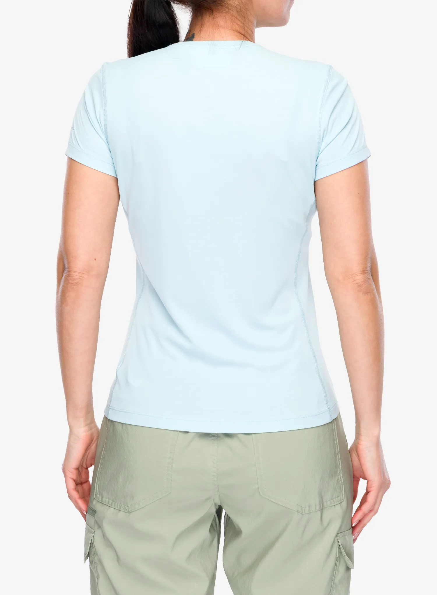 Dámske tričko Columbia Zero Rules Light S/S Crew - marine light