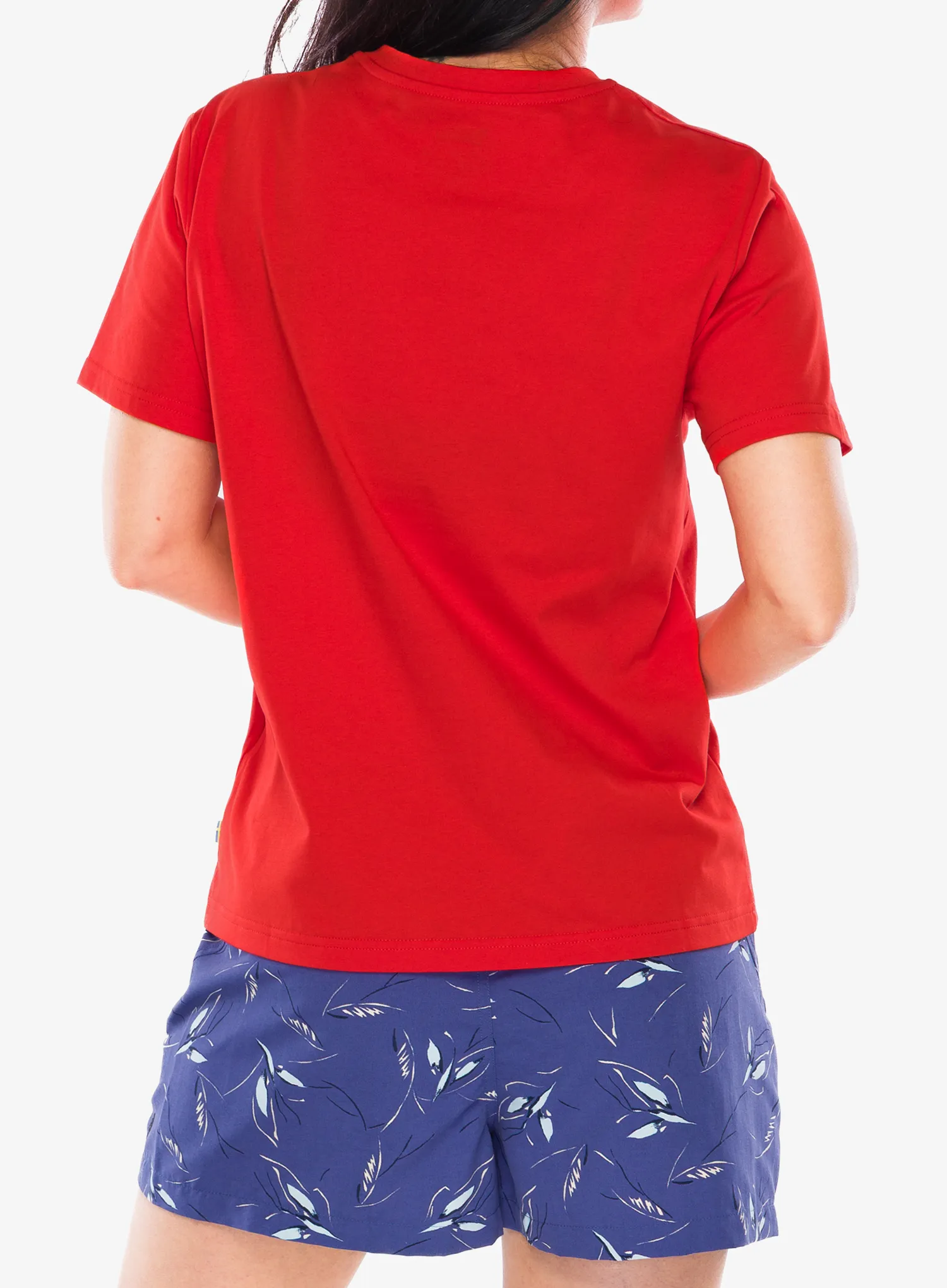 Dámske tričko Fjallraven Fox Boxy Logo Tee - flame orange