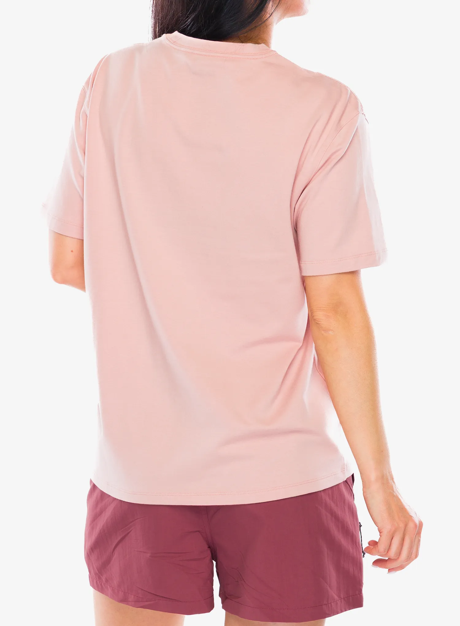 Dámske tričko Fjallraven Relaxed T-shirt - chalk rose