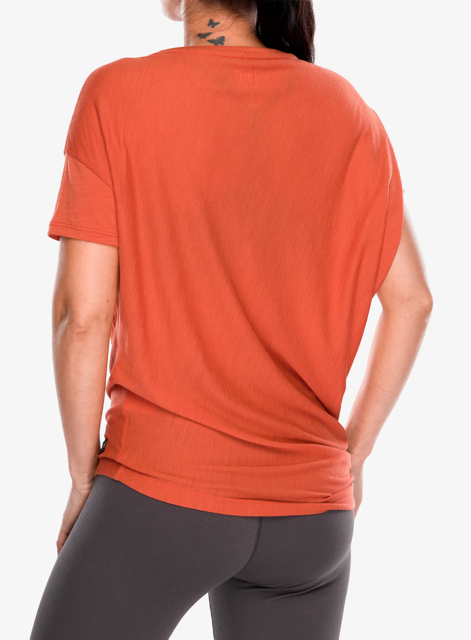 Dámske tričko Super.natural Yoga Loose Tee - chilli