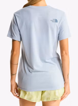 Dámske tričko The North Face Bitmap Silhouette Short Sleeves Tee - frost grey