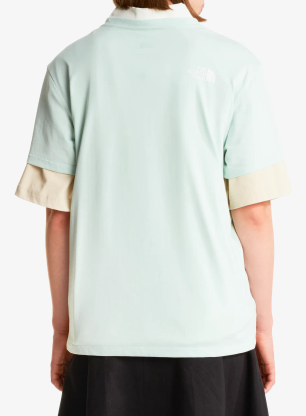 Dámske tričko The North Face Evolution Half Dome Relaxed Short Sleeve - opal frost
