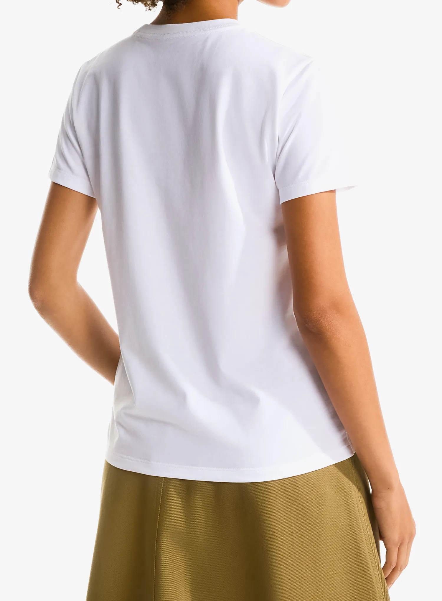 Dámske tričko The North Face Evolution Simple Dome Slim Short Sleeve - tnf white