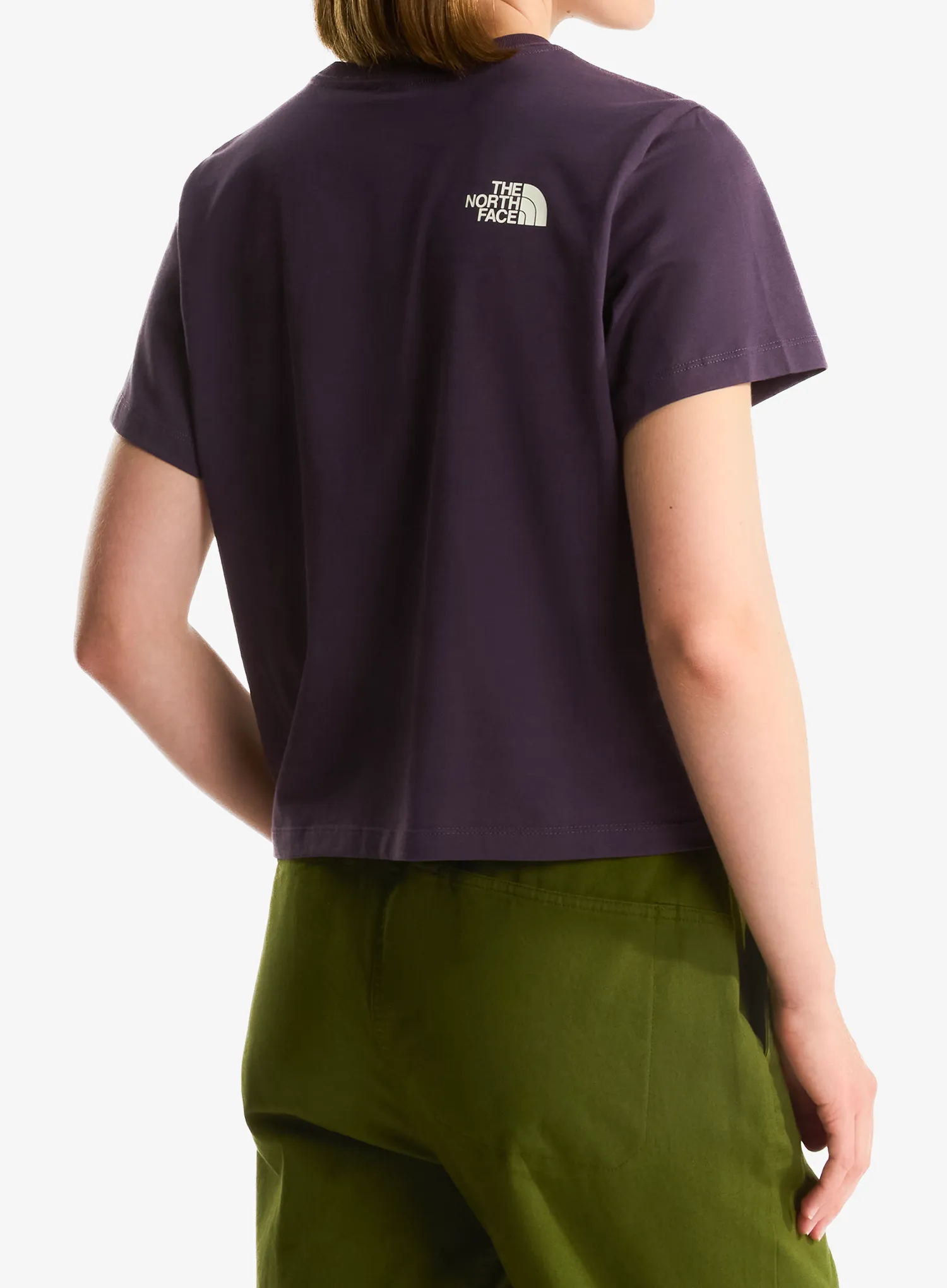 Dámske tričko The North Face Flora Embro Regular Short Sleeve Tee - endless dusk
