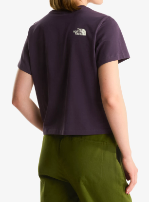 Dámske tričko The North Face Flora Embro Regular Short Sleeve Tee - endless dusk