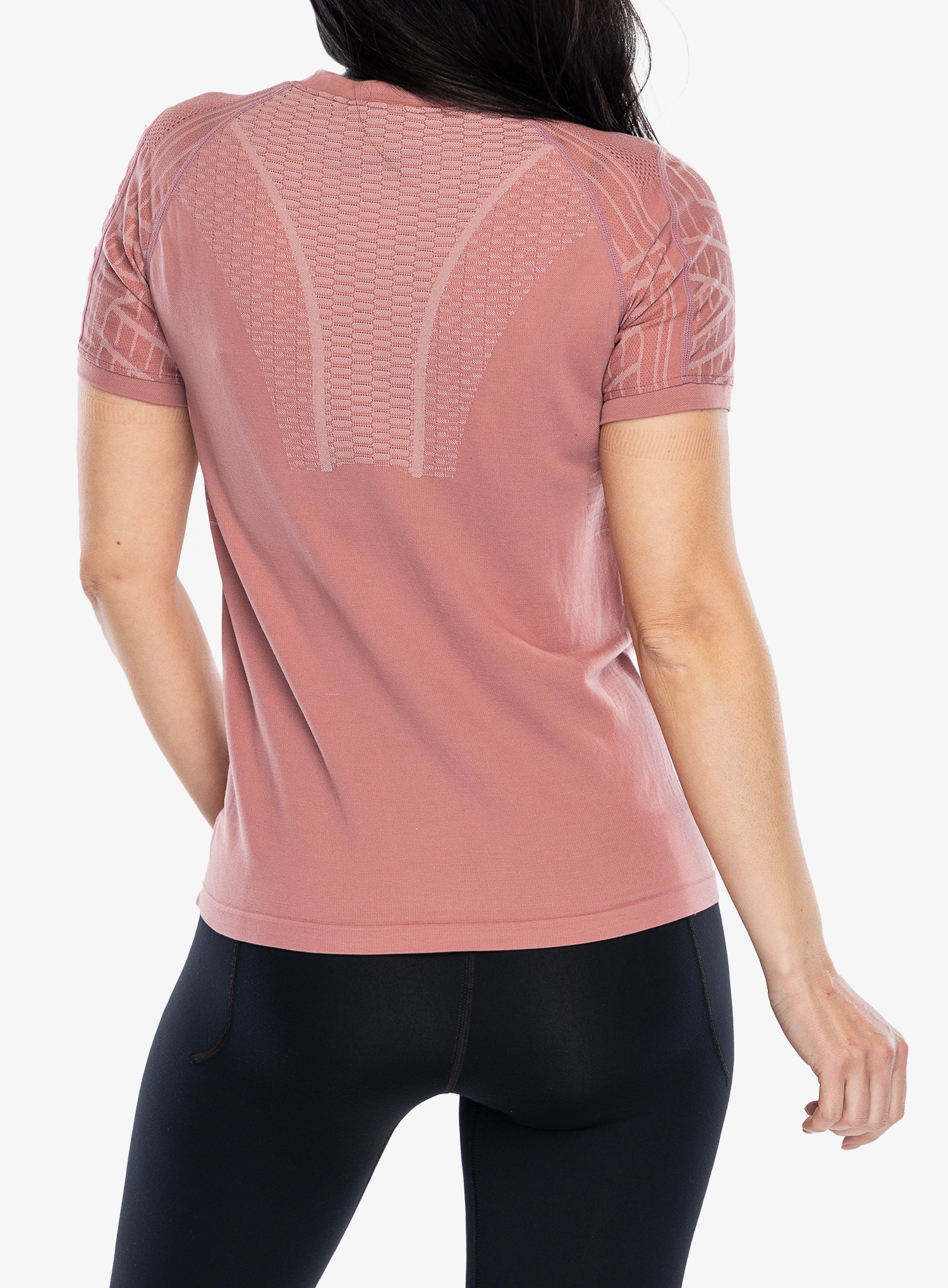 Dámske tričko UYN  Terracross Self Layer Shirt Short Sleeves Regular Fit - ash rose