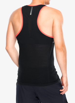 Bežecké tričko Compressport Pro Racing Singlet - black