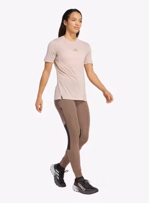Bežecké tričko dámske adidas TERREX Xperior Climacool Tee - wonder taupe