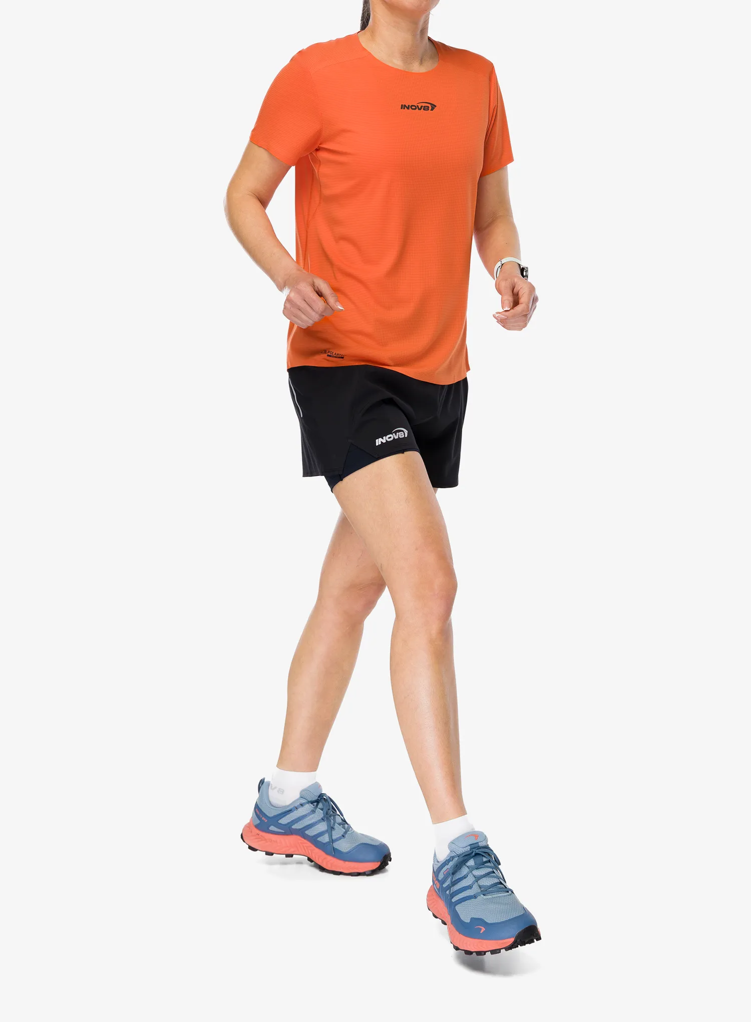 Bežecké tričko dámske Inov-8 Airlite Pro Short Sleeve T-Shirt - orange