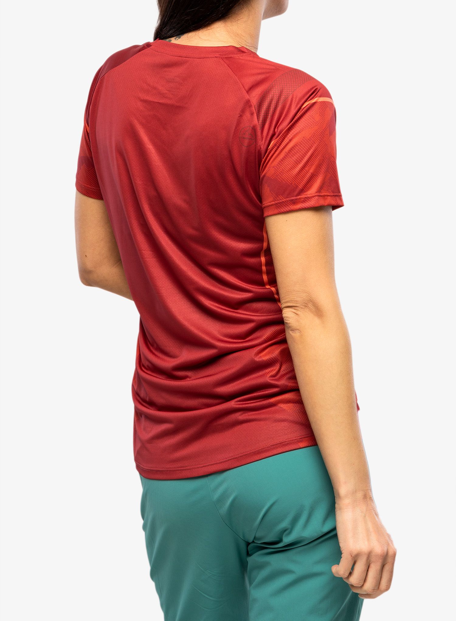 Bežecké tričko dámske La Sportiva Pacer T-Shirt - velvet/cherry tomato