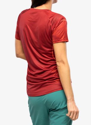 Bežecké tričko dámske La Sportiva Pacer T-Shirt - velvet/cherry tomato