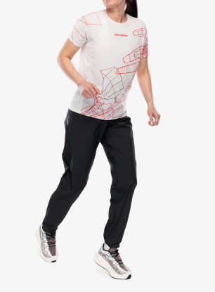 Bežecké tričko dámske Salomon S/Lab Speed Tee - lilac ash/fiery red
