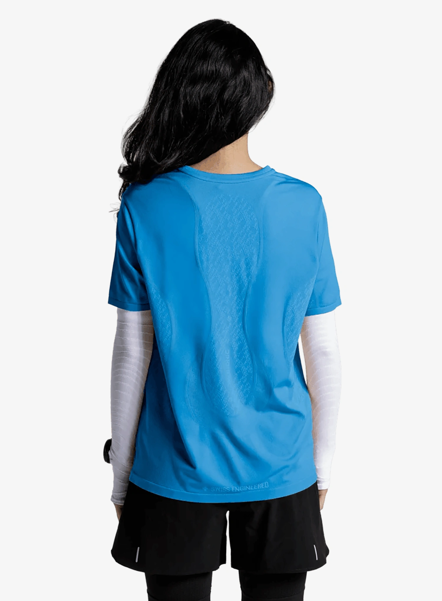Bežecké tričko dámske X-Bionic Xceed Run Discover Shirt - eternal ice/ice