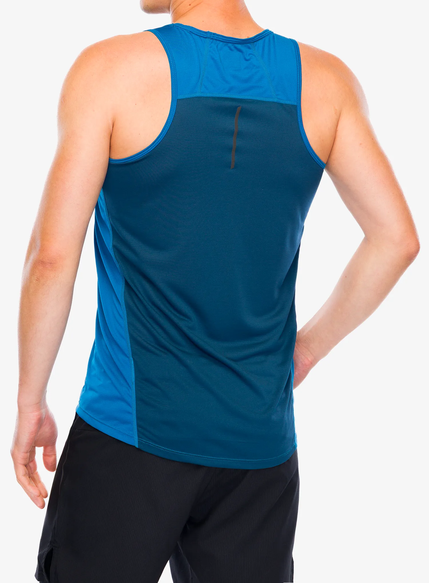 Bežecké tričko Inov-8 Performance Vest - blue/navy