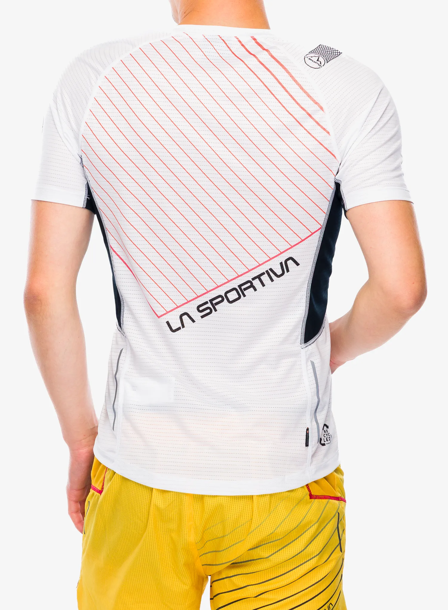 Bežecké tričko La Sportiva Wave T-Shirt - white/black