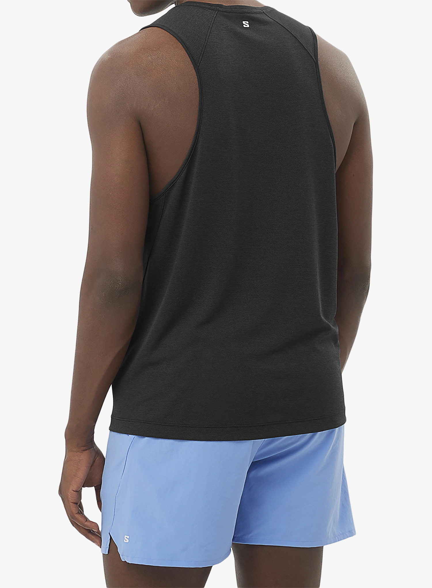 Bežecké tričko Salomon Shkout Core Tank - deep black
