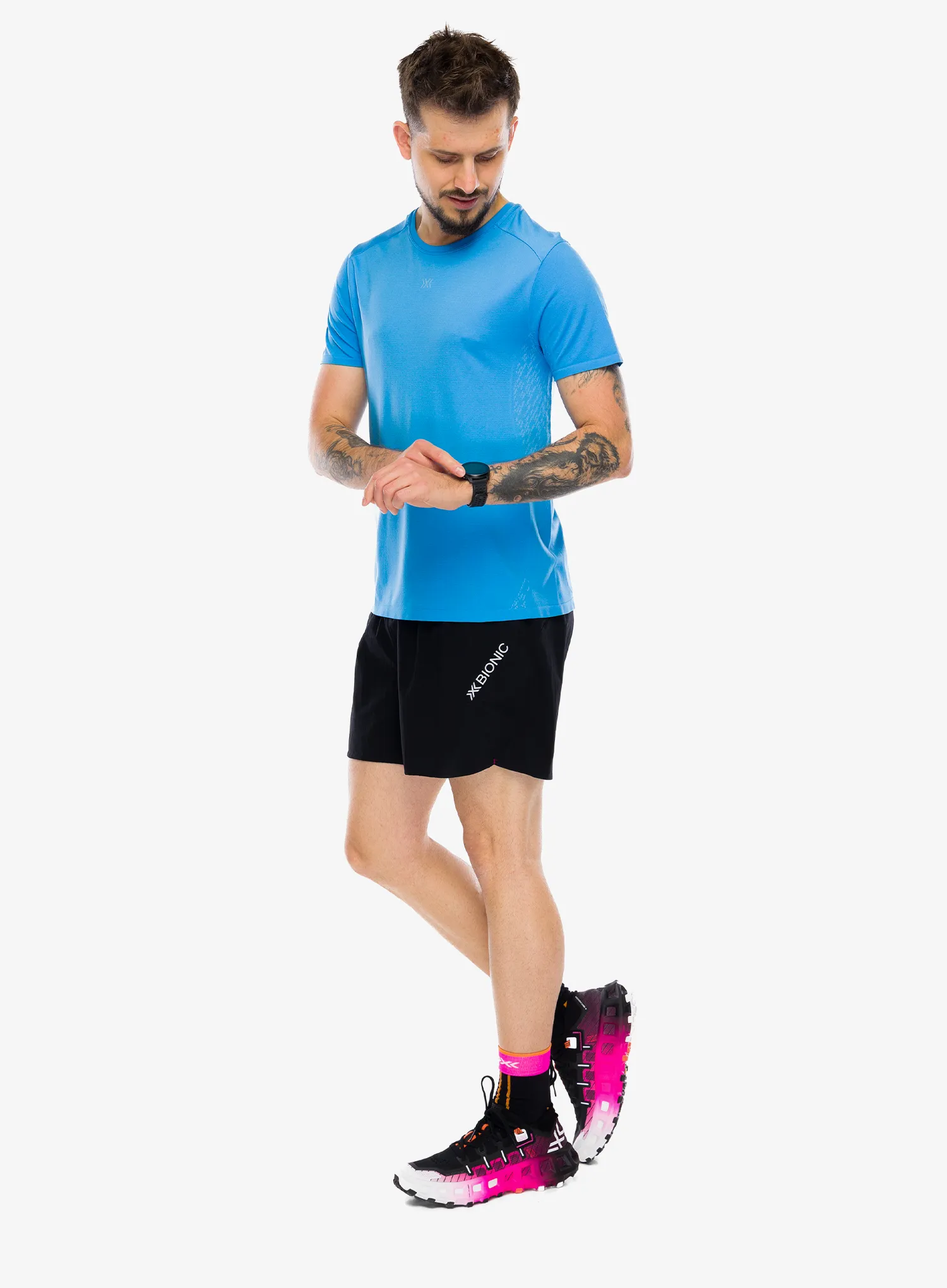 Bežecké tričko X-Bionic Xceed Run Discover Shirt - eternal ice