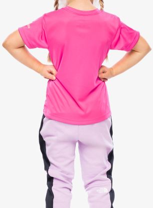 Dievčenské tričko Columbia Mirror Creek Short Sleeve Graphic Shirt - pink ice/graphic