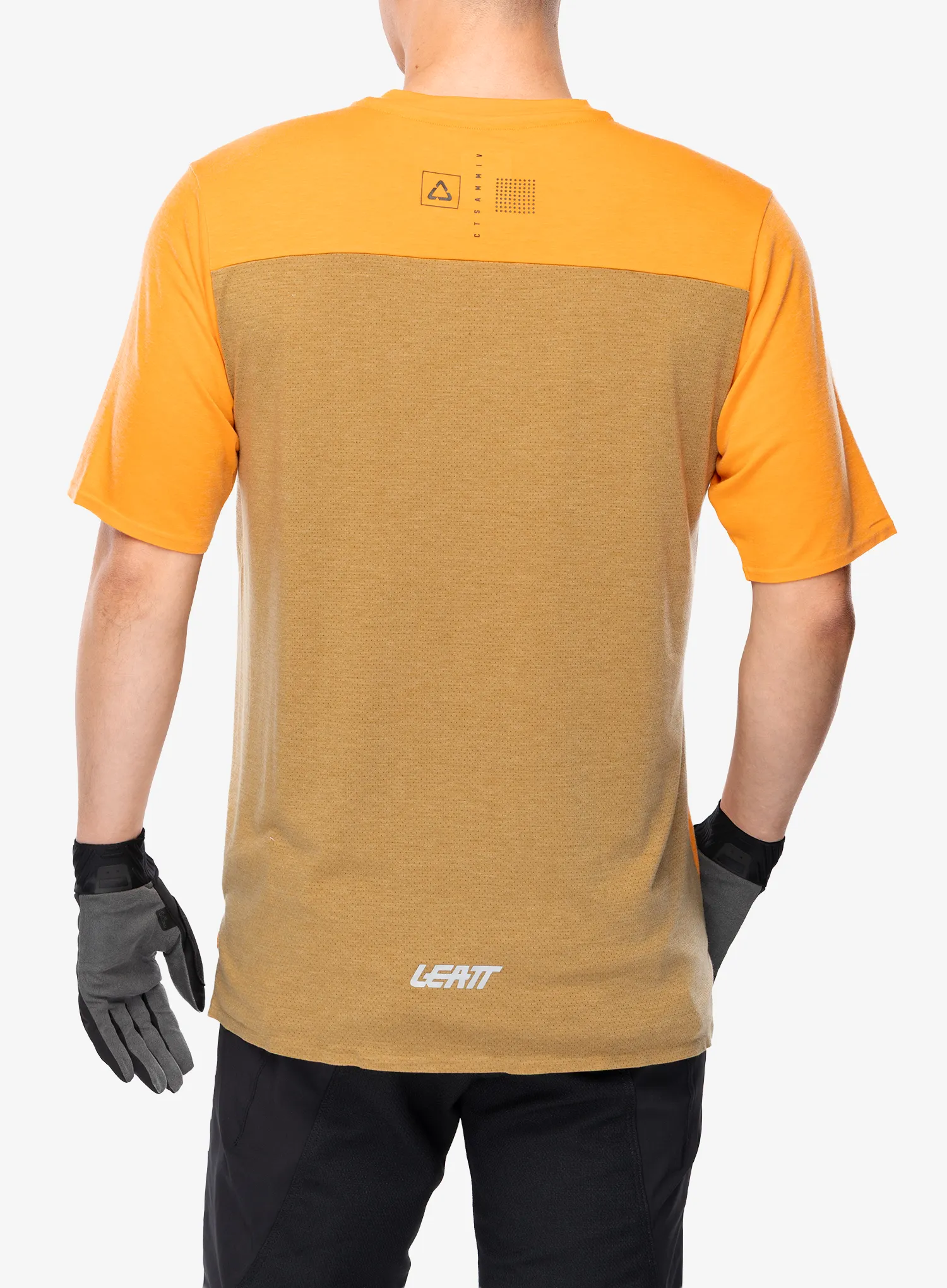 Tričko Enduro Leatt MTB 4.0 Trail Jersey - lager yellow