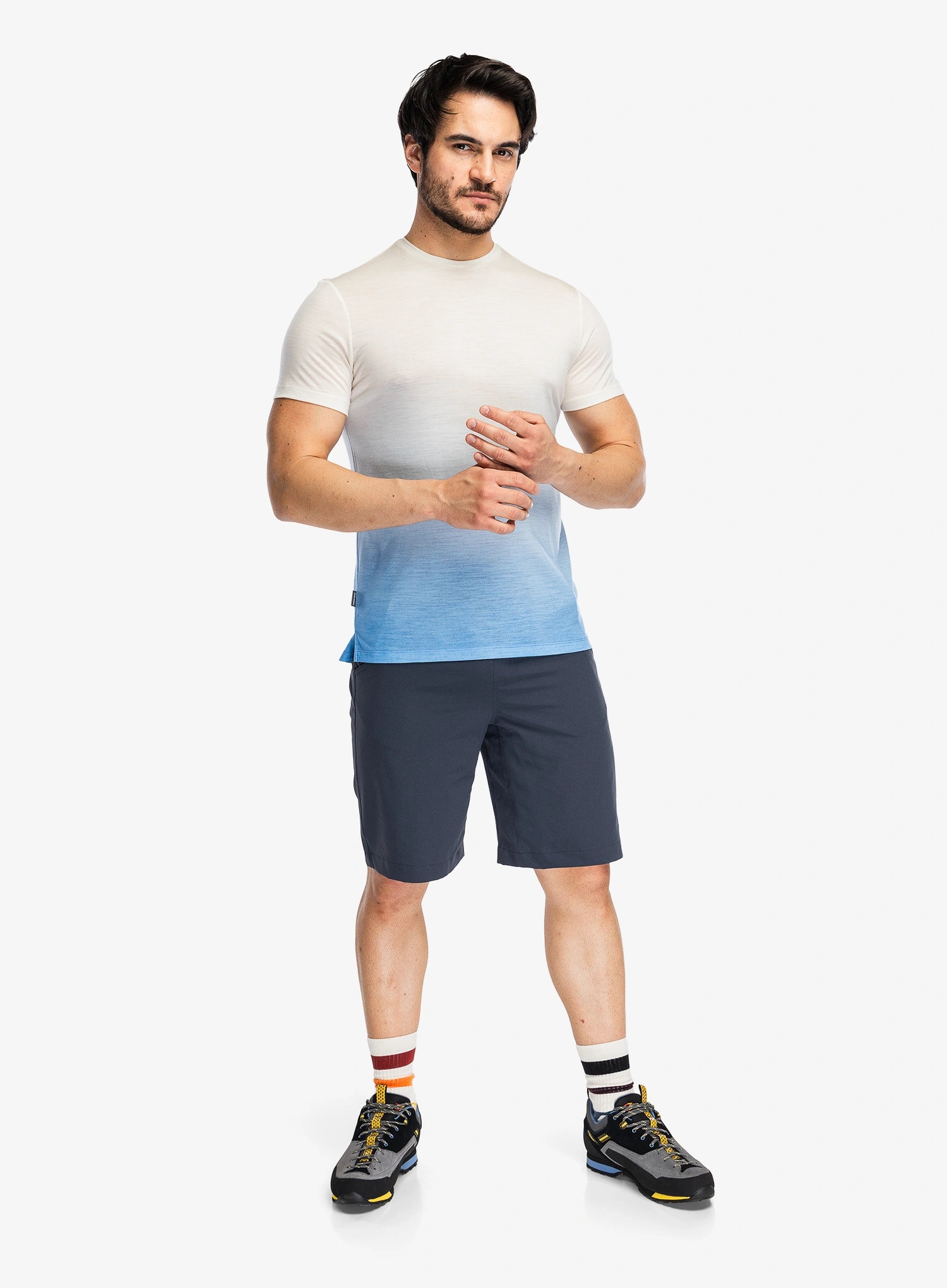 Tričko Icebreaker Merino 125 Cool-Lite Sphere SS Tee Alta - undyed