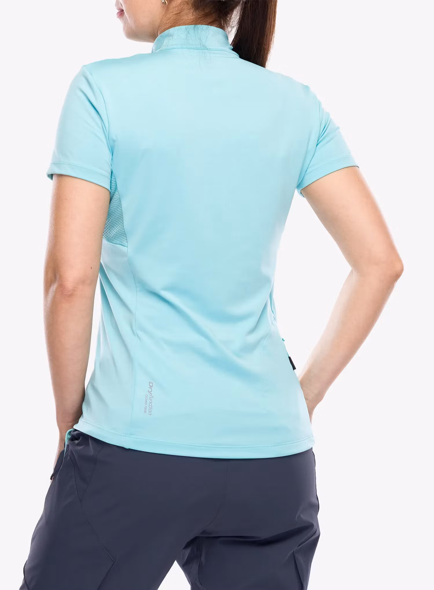 Dámsky cyklistický dres CMP Lush T-Shirt Free Bike - lagoon