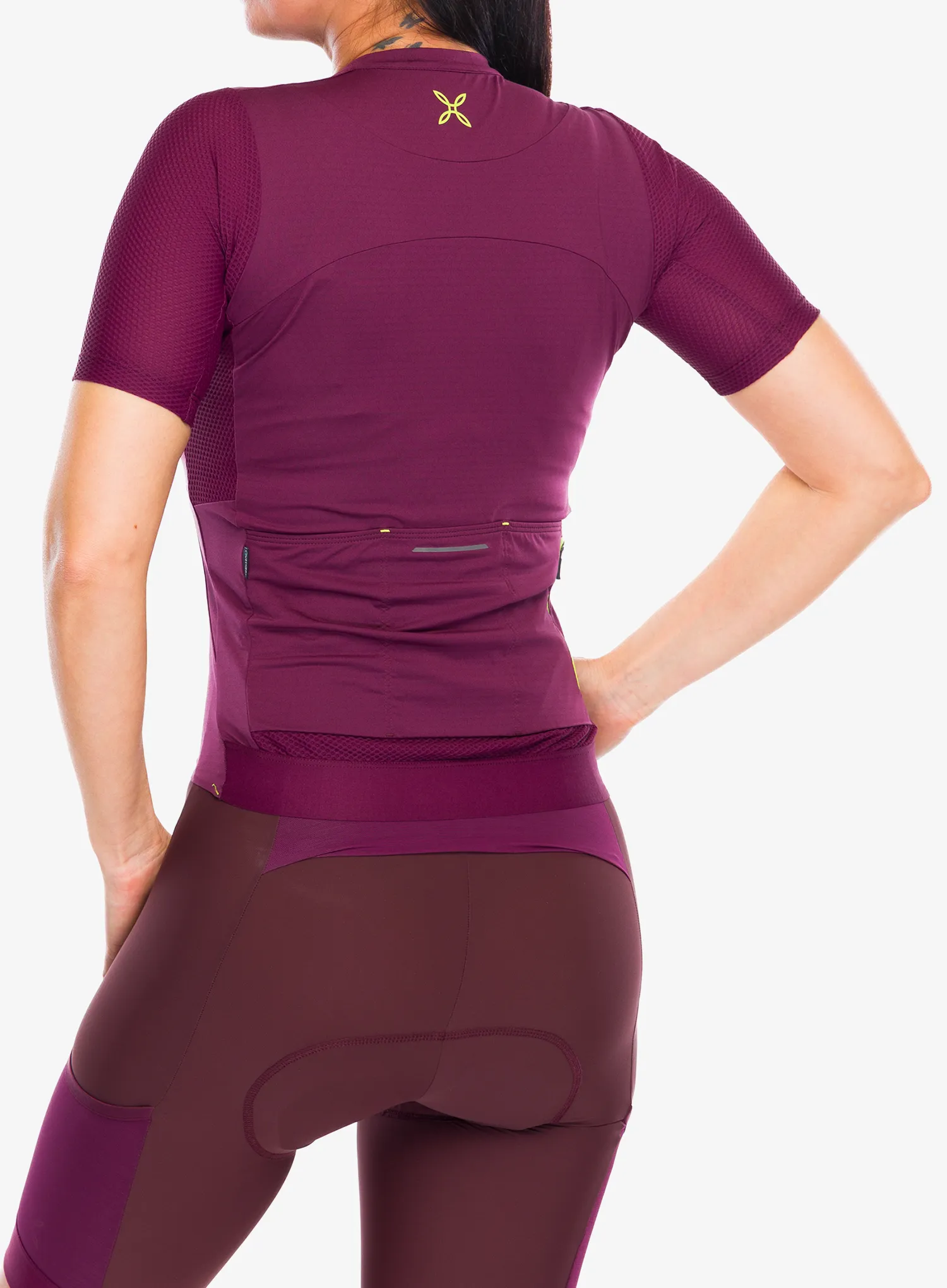 Dámsky cyklistický dres Montura Rando Cycling Jersey - wine red