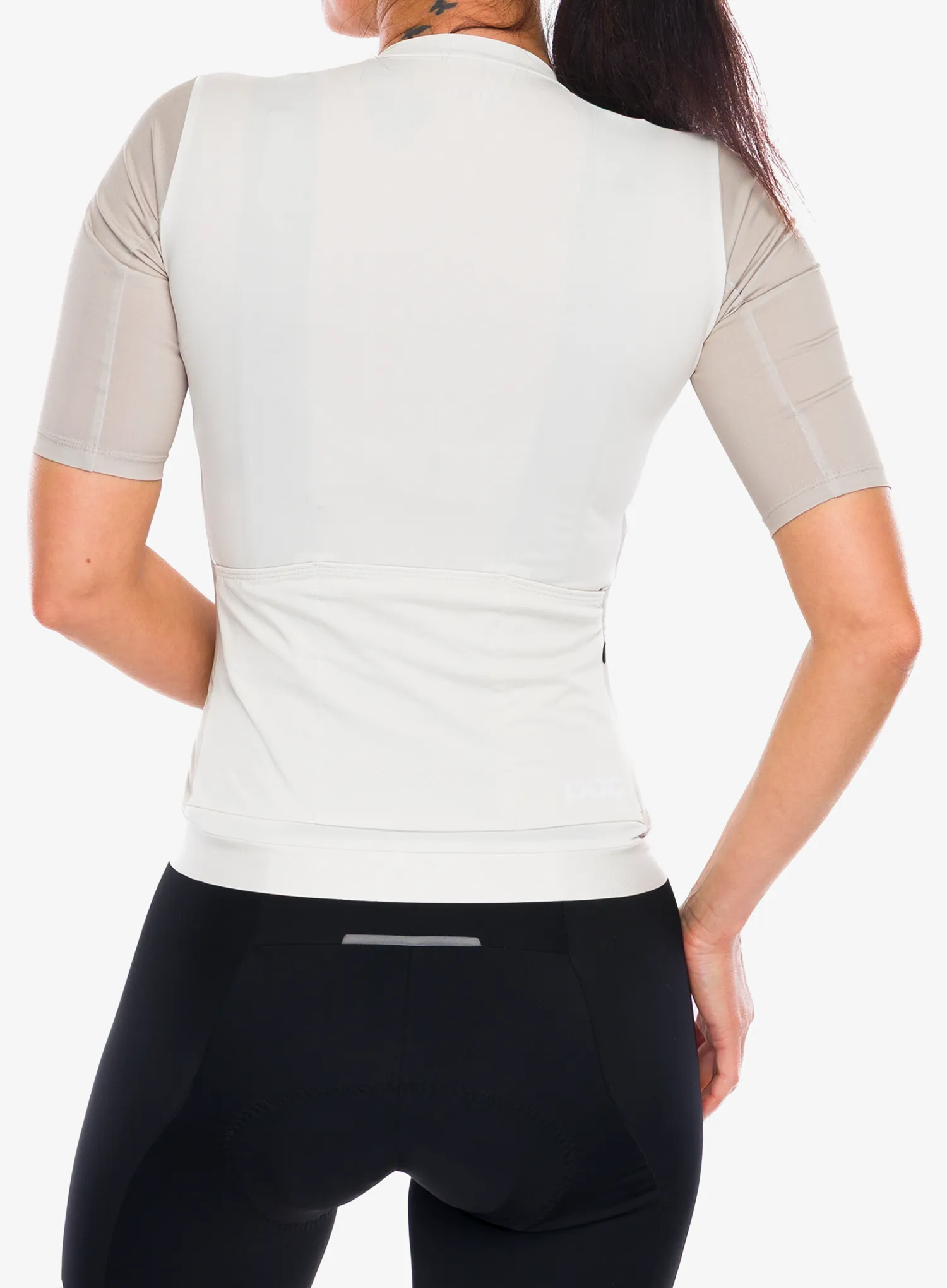 Dámsky cyklistický dres POC Cadence Jersey - okenite off white
