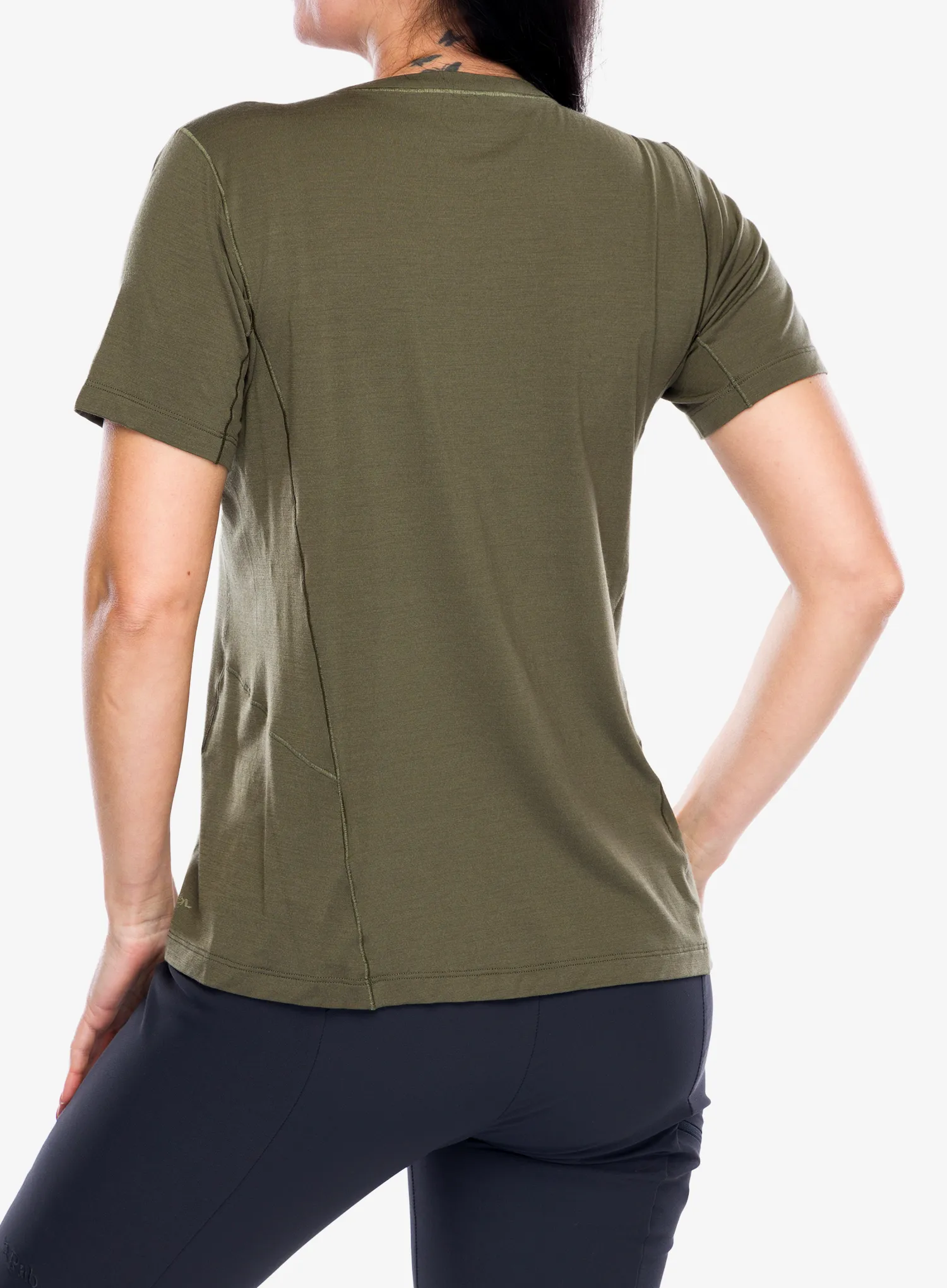 Merino tričko dámske Arcteryx Lana Merino Wool Crew SS  - tatsu