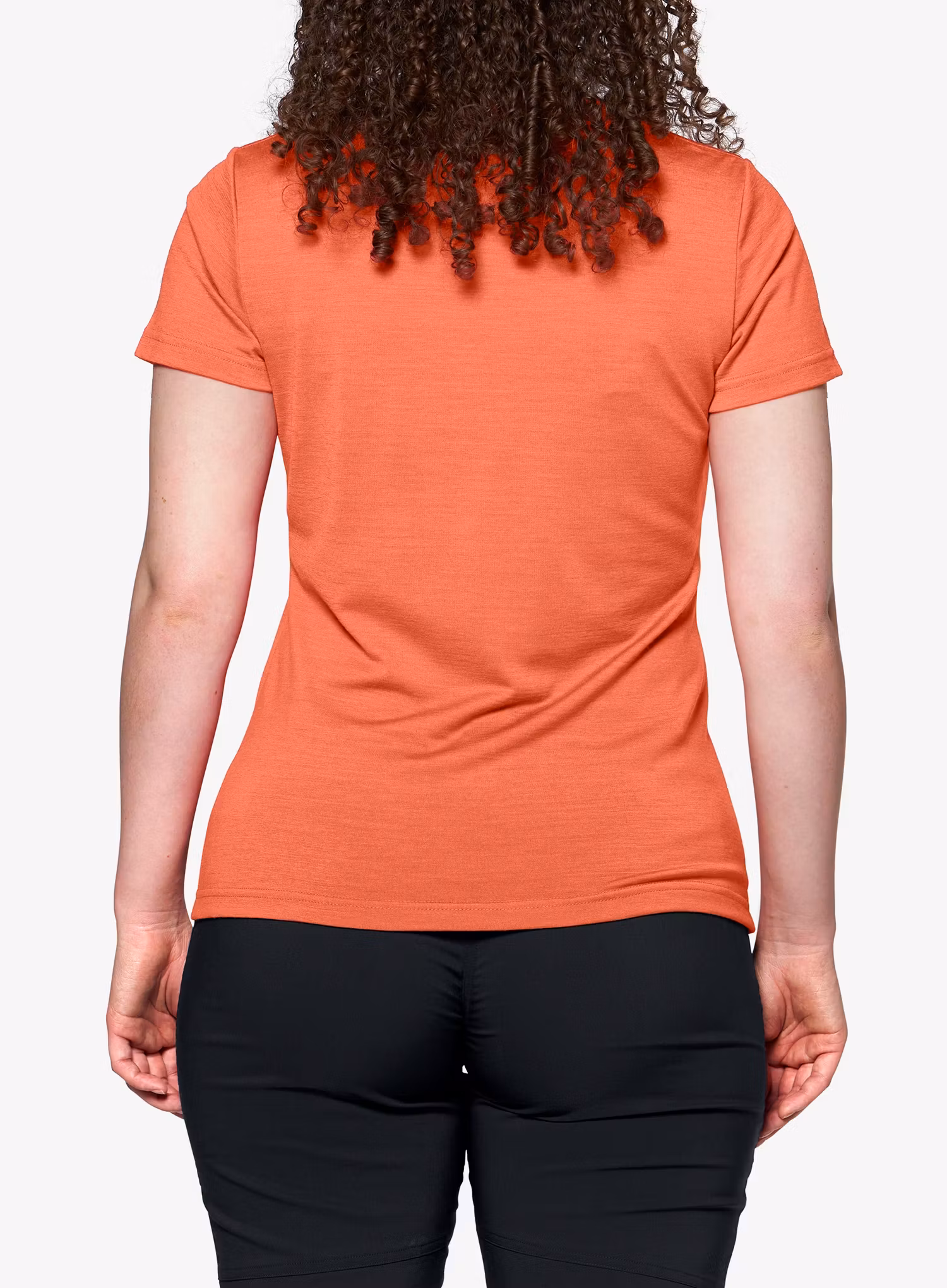 Merino tričko dámske Devold Classic Summit Tee - coral