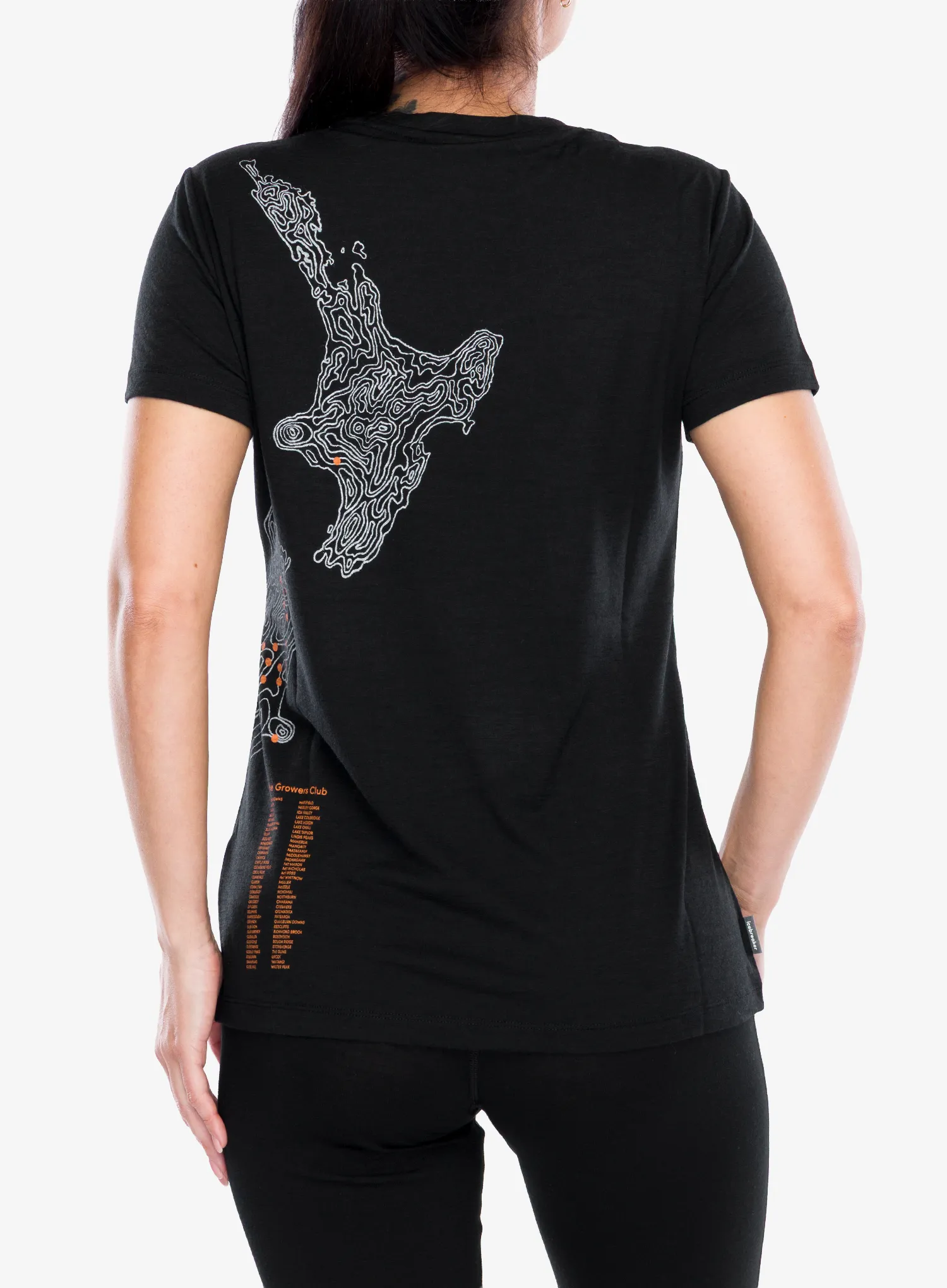 Merino tričko dámske Icebreaker Merino 150 Tech Lite SS Scoop Tee 30th Anniversary - black