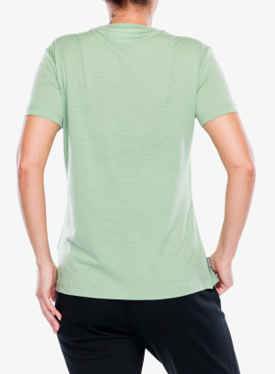Merino tričko dámske Icebreaker Merino 150 Tech Lite SS Tee Sunrise Sumit - seaglass
