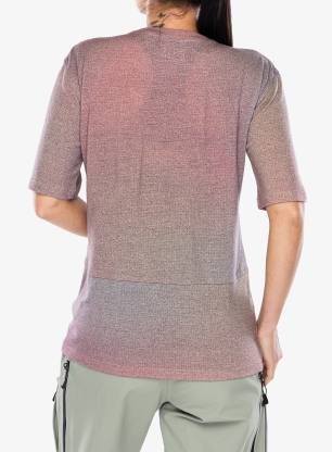 Merino tričko dámske Ortovox 185 Merino Patch Print Ts - aop dawn rose