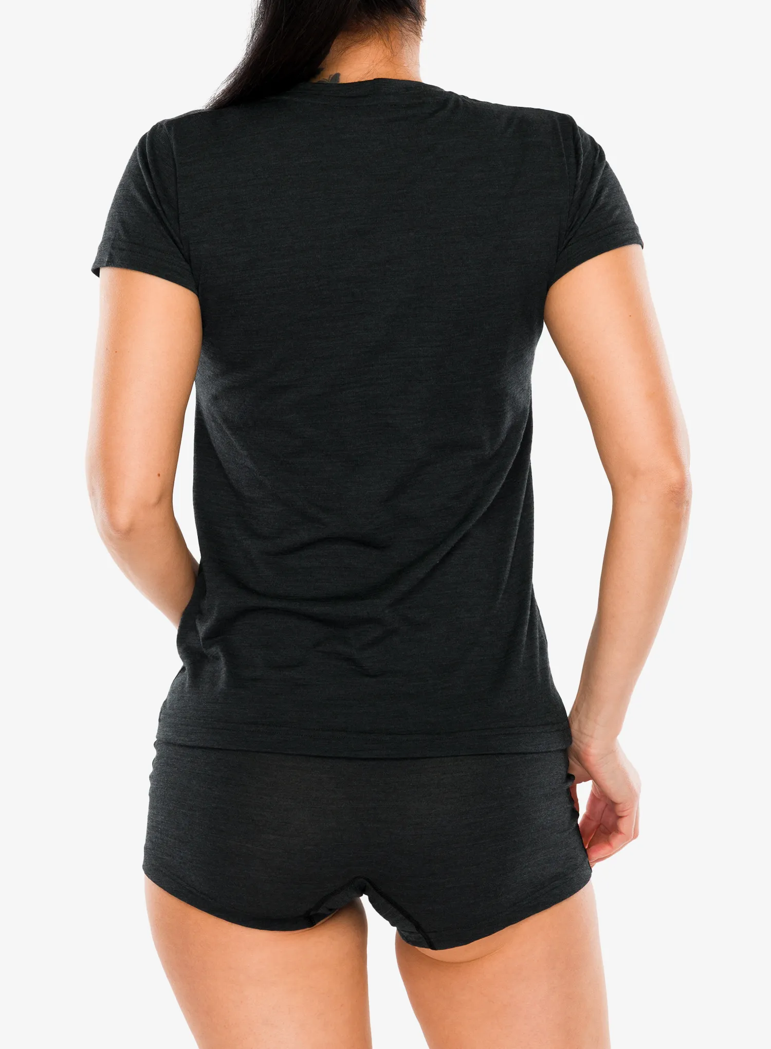 Merino tričko dámske Sensor Merino Cordura SS Tee - black