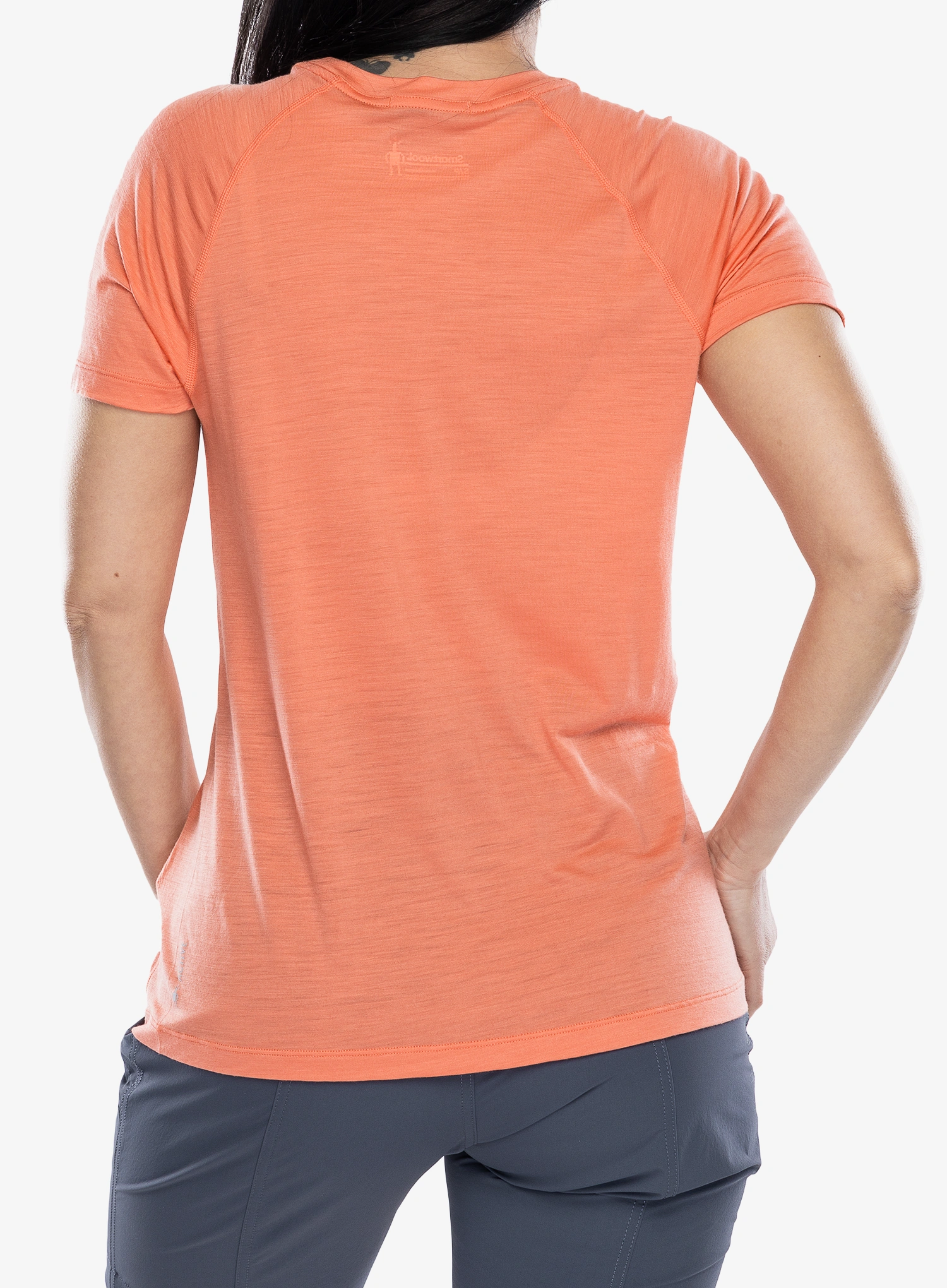 Merino tričko dámske Smartwool Active Ultralite Short Sleeve - coral reef