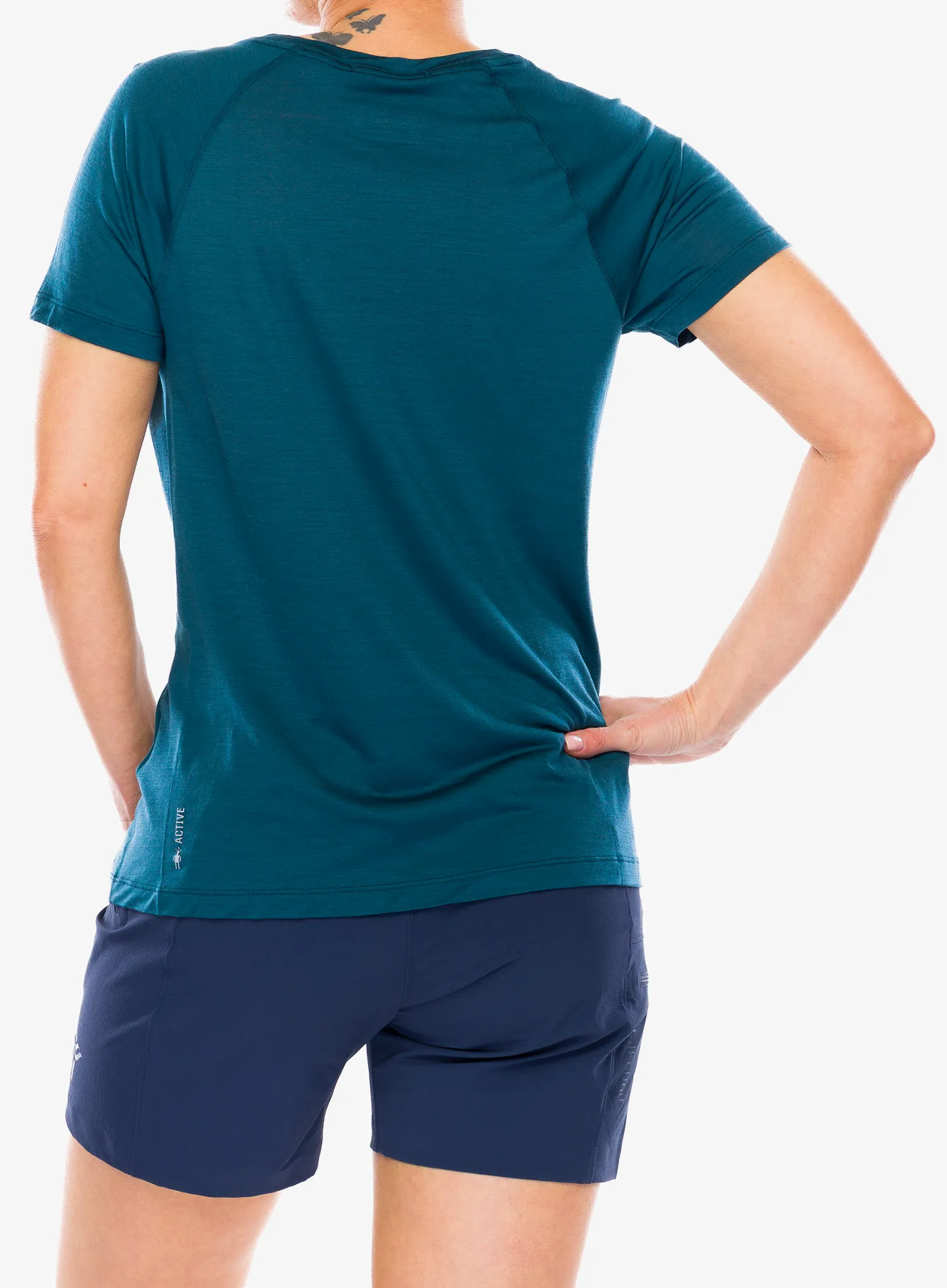 Merino tričko dámske Smartwool Active Ultralite Short Sleeve - twilight blue