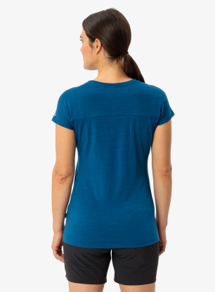 Merino tričko dámske Vaude Tekoa Wool T-Shirt - shore blue