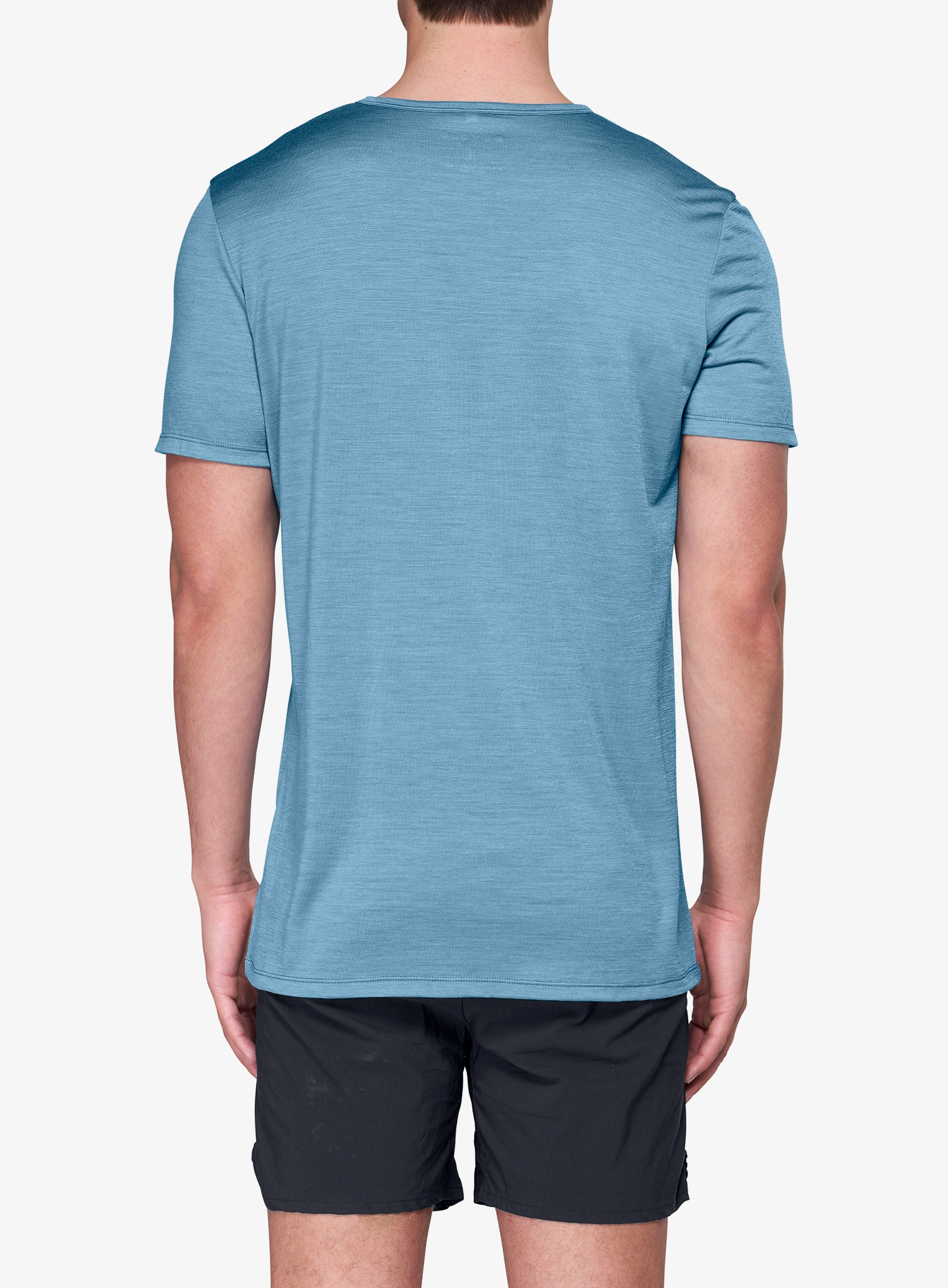 Merino tričko Devold Active Skyline Tee - skyblue