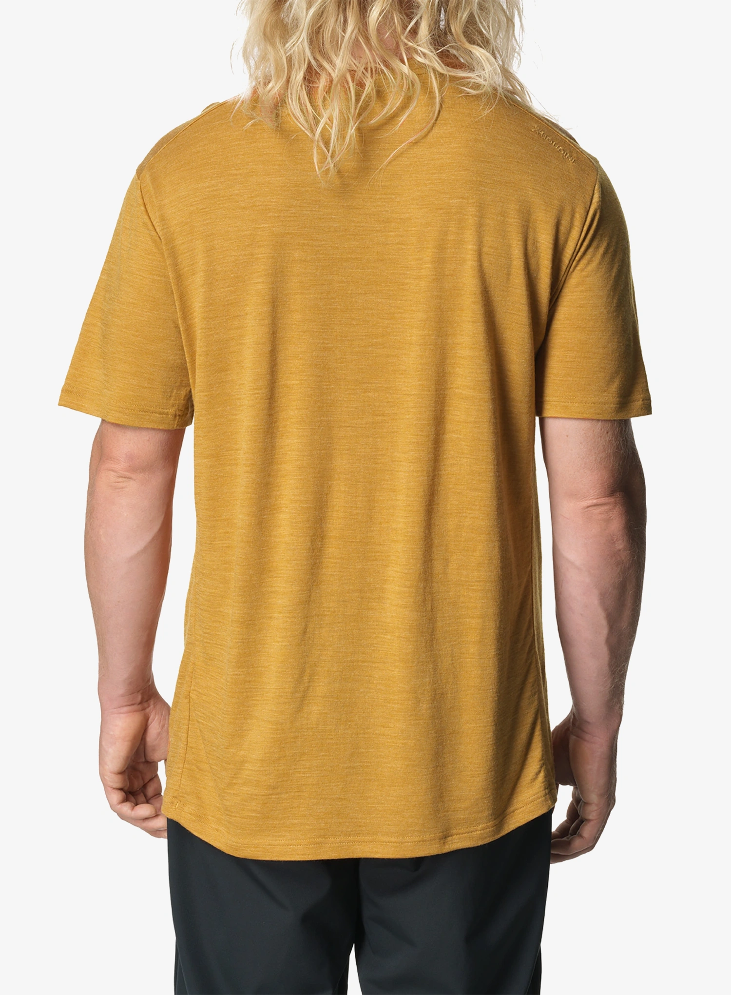 Merino tričko Houdini Activist Tee - greenish gold