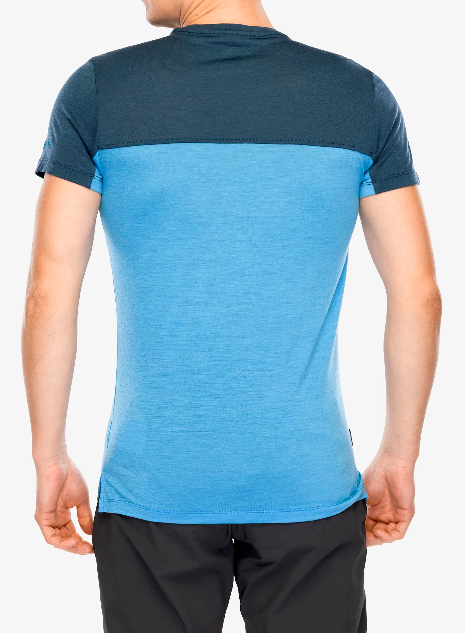 Merino tričko Icebreaker Merino 125 Cool-Lite Sphere III SS Tee Colour Block - arctic/abyss/cb