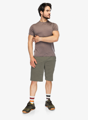 Merino tričko Icebreaker Merino 125 Cool-Lite Sphere III SS Tee - porcini