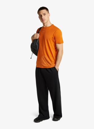 Merino tričko Icebreaker Merino 150 Tech Lite SS Tee 3D Mapping - spice